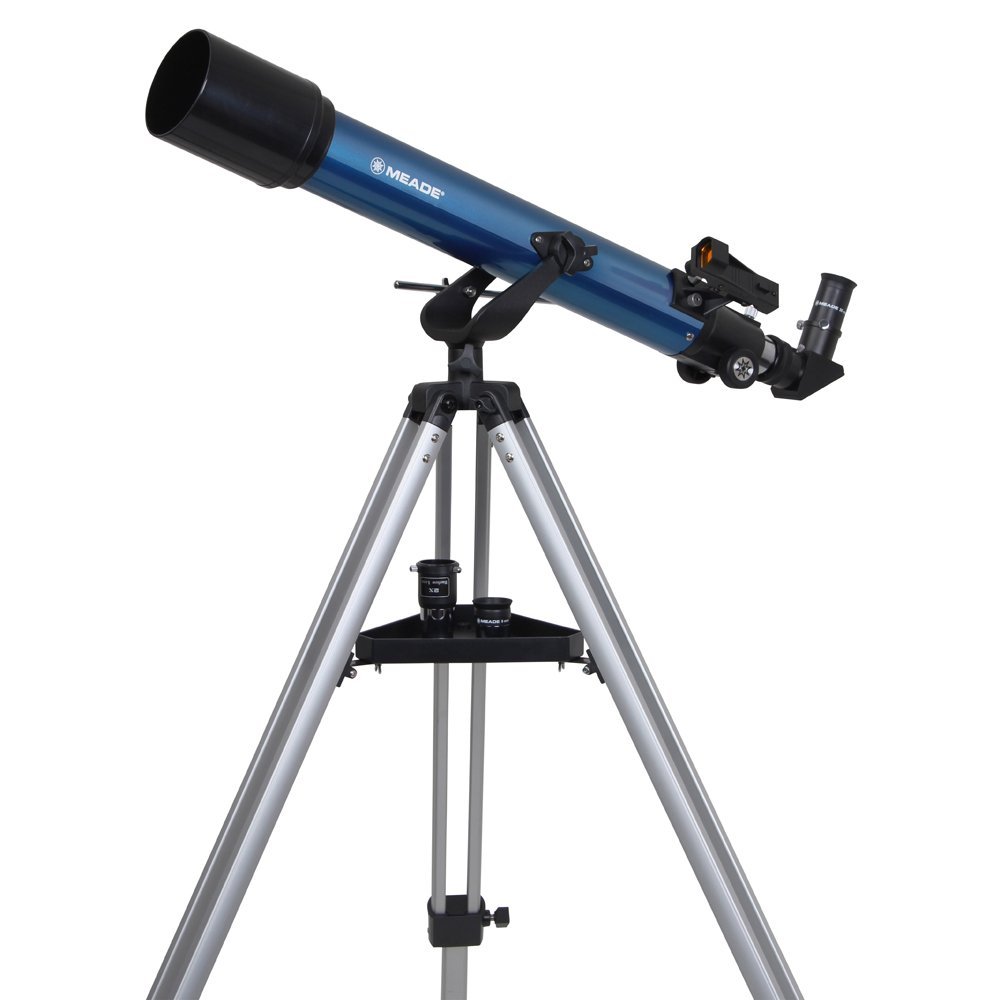 大人気の商品 MIZAR 天体望遠鏡 屈折式 60mm 口径 経緯台 三脚 セット ST-700 天体望遠鏡
